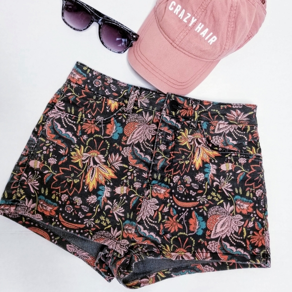 Topshop Pants - Topshop MOTO high-waisted shorts Rare Waist 28